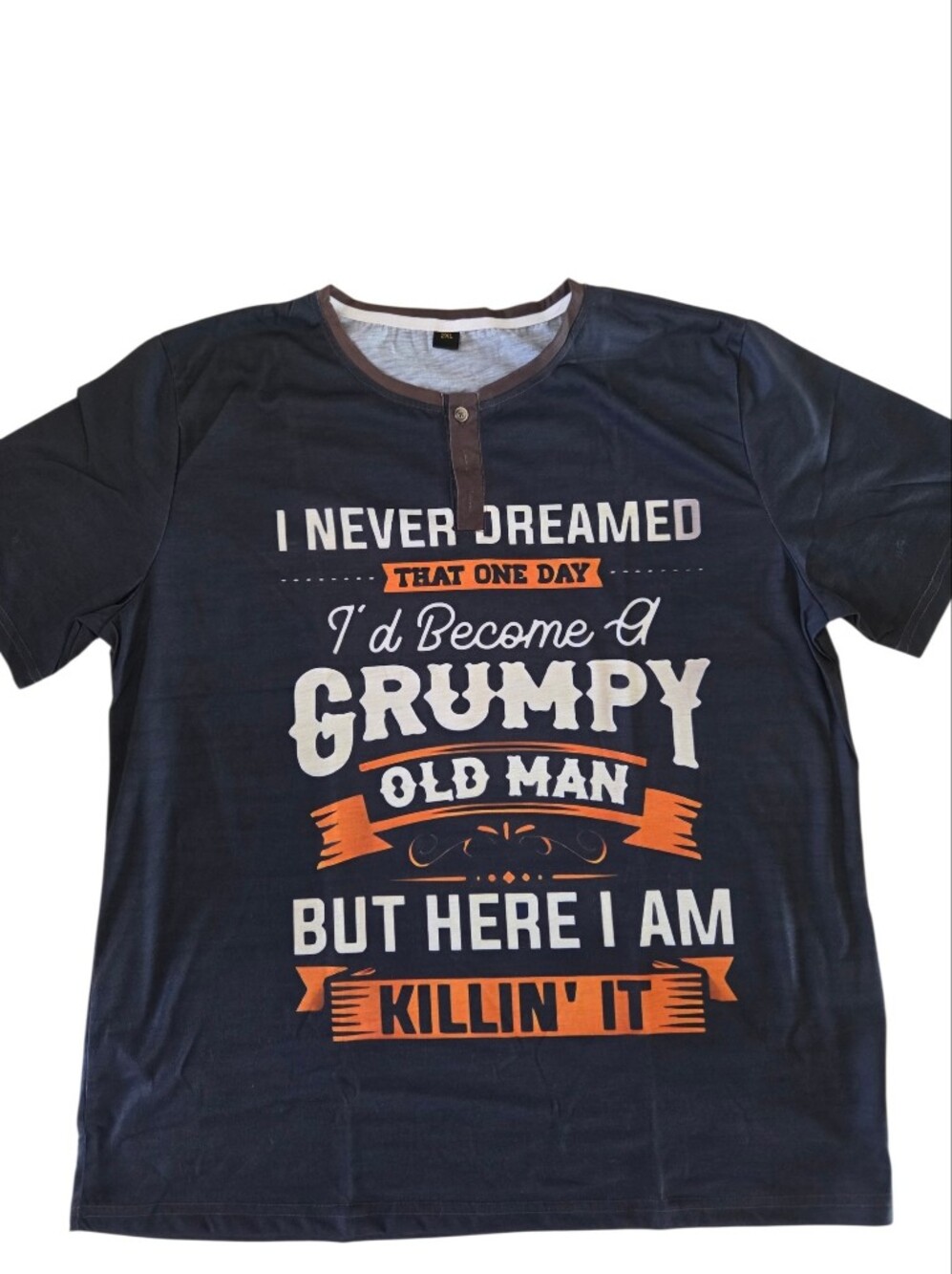 Mens Grumpy Old Man Tshirt S 2xL